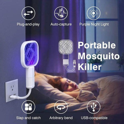 Mini USB-Portable Electric Mosquito Racket